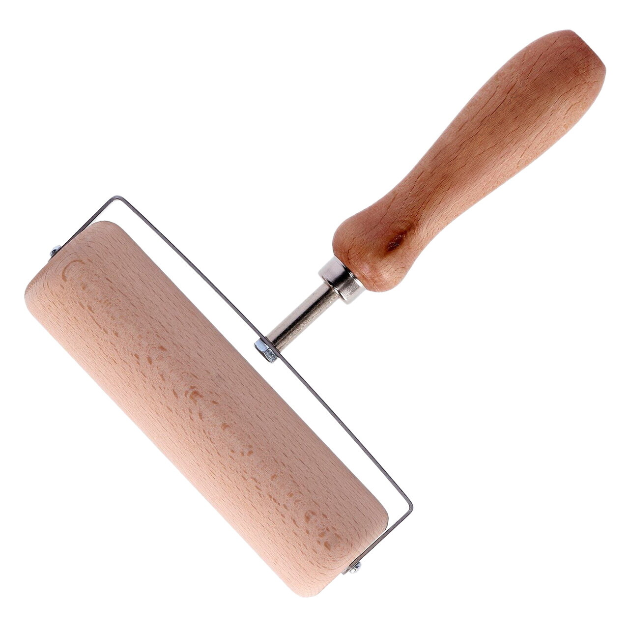 Rola pentru aluat, lemn, 15 cm - Zokura - view 2