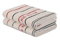 Set 2 prosoape de maini 407,  Beverly Hills Polo Club, 50x90 cm, bumbac, alb