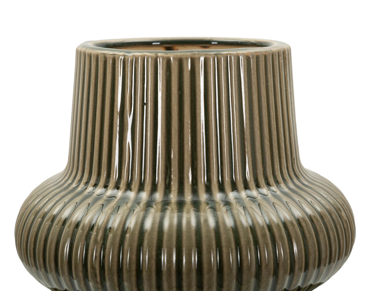 Vaza decorativa, Mauro Ferretti, Harmony, 18x36 cm, ceramica, verde - view 3