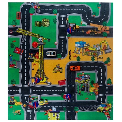 Covor copii Tapis C-640108, Decorino, 70x80 cm, polipropilena, multicolor