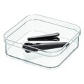 Organizator pentru dulap Crips, iDesign, 15x15x5 cm
