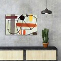 Tablou decorativ, FAMOUSART-109, Canvas, Dimensiune: 45 x 70 cm, Multicolor