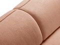Coltar dreapta 5 locuri, Hailey, Micadoni Home, 292x138x79 cm, tesatura boucle, galben mustar