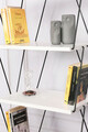 Corp biblioteca, Kalune Design, Balaban, 48x165x31 cm, Alb