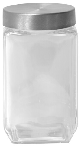 Borcan cu capac anabel, domotti, 22.5 cm, sticla