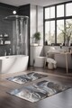 Set covorase de baie, Cartwright, CT-5036, Poliester, Multicolor