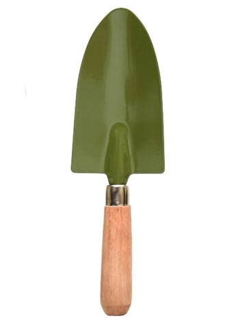 Ustensile pentru gradinarit, Esschert, 3.3 x 8.7 x 28.3 cm, lemn/otel moale, verde inchis