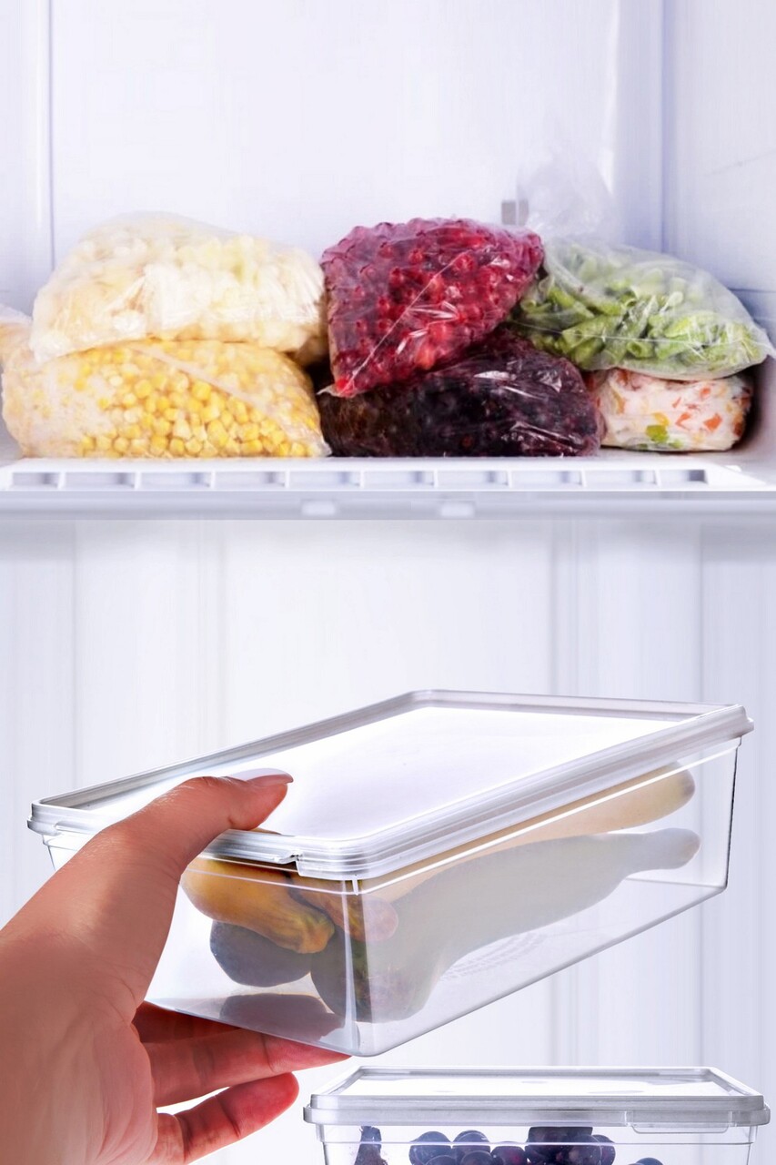 Set recipiente depozitare, Hermia, 639OKK1146, Transparent - imagine 2