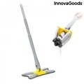 Mop cu burete din fibre cu stoarcere tip X, Twop InnovaGoods,  rotatie de 360°, 142 cm