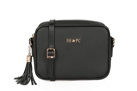 Geanta Beverly Hills Polo Club, 1103, piele ecologica, negru