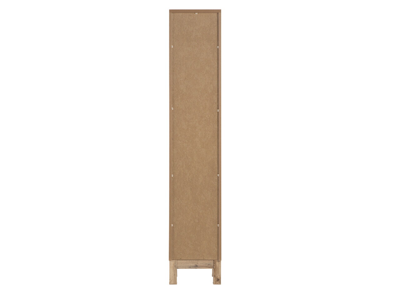 Set mobilier baie Bali White Lava 80 cm 841, dulap inalt, masca cu lavoar si cabinet cu oglinda, Comad, MDF/PAL, alb - view 4