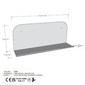 Raft de perete, Cerritos, Long Pouch, Negru