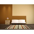 Covor Surf, Decorino, 67x120 cm, polipropilena, multicolor