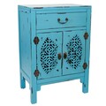 Bufet inferior Blue, Creaciones Meng, 48x32x75 cm, lemn de brad/MDF