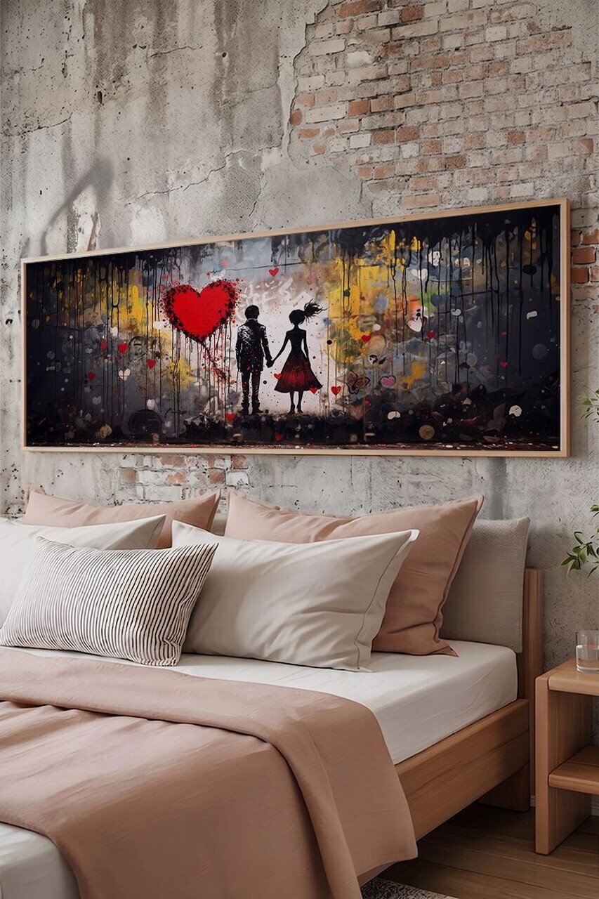 Tablou decorativ, Artbnkyty4-50120, MDF, Multicolor — imaginea 2