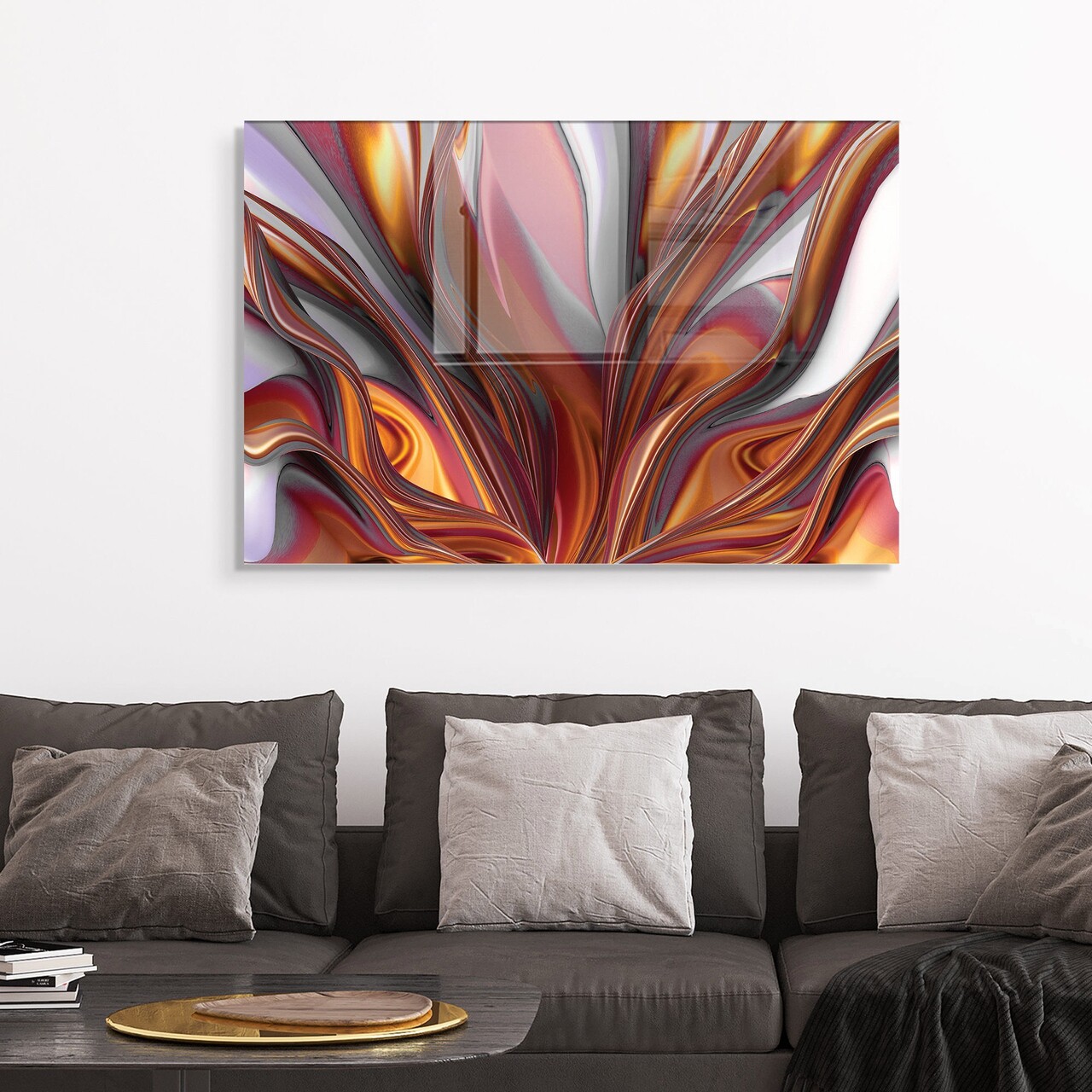 Tablou decorativ, 2055, 70 x 100 cm, Multicolor - view 6