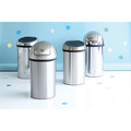Cos de gunoi, Brabantia, Matt Steel, 60 L, 40x40x81 cm, otel, argintiu