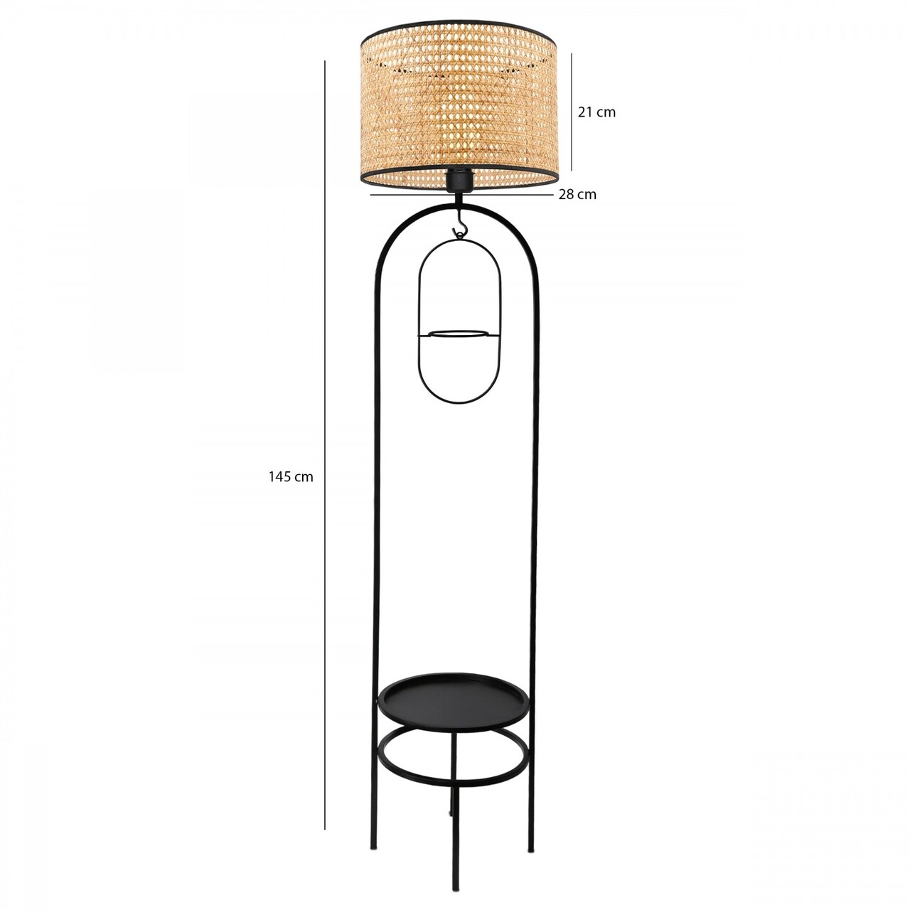 Lampadar, L'essentiel Maison, 780SGN4631, Ratan - view 3