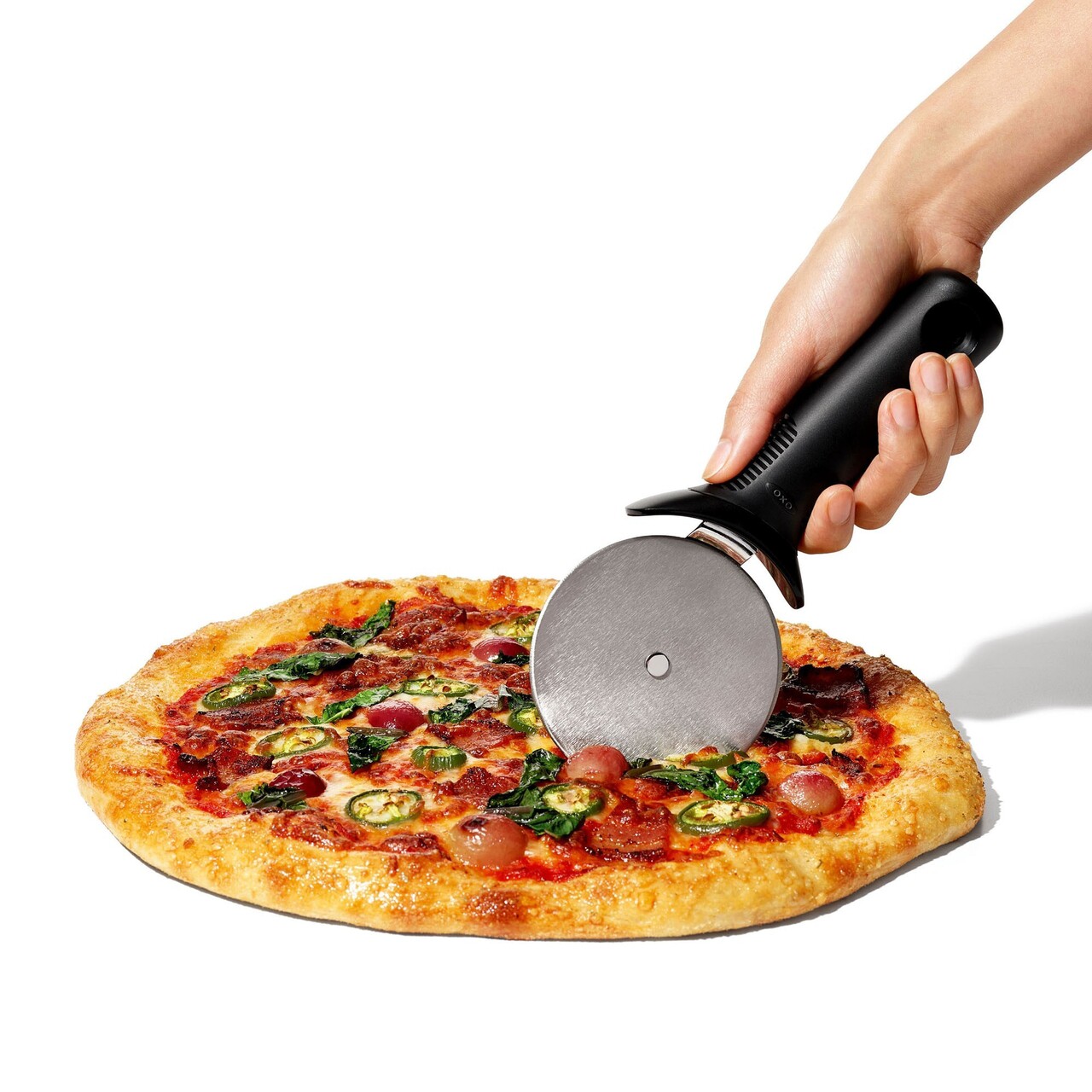 Feliator pizza, inox, 10,6 cm, "Good Grips" - OXO - imagine 4
