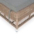 Taburet Patrice, 60x60x35 cm, maro/gri