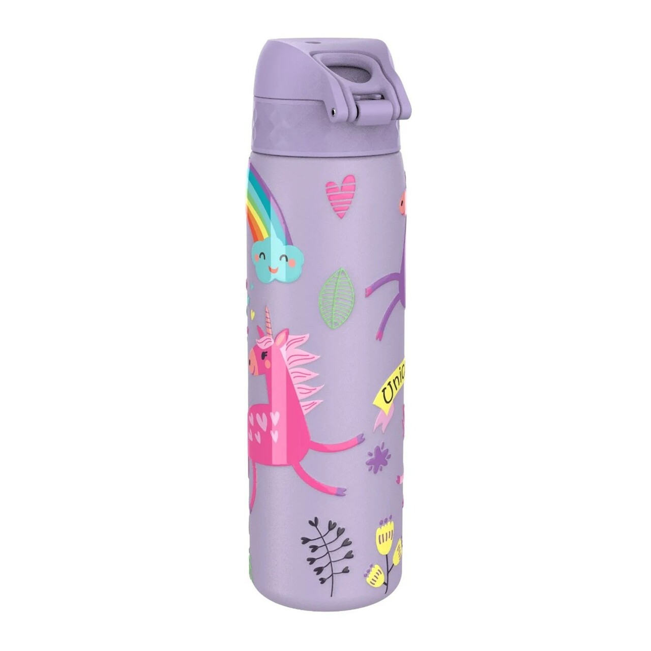 Sticla apa pentru copii Slim, inox, 600ml, Periwinkle, Unicorns - Ion8 - view 3