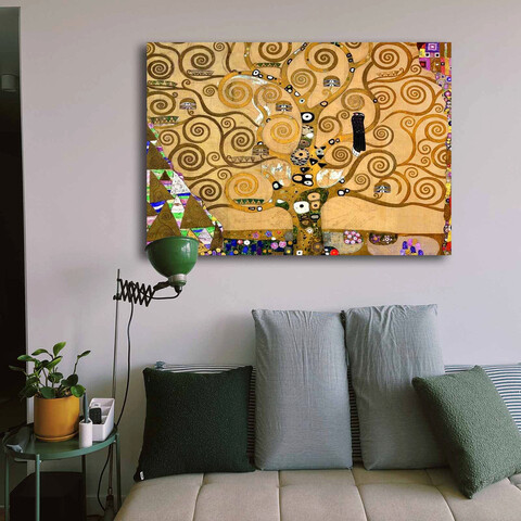 Tablou decorativ, 70100klimt003, canvas , lemn, multicolor