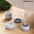 Set 4 picioare stivuibile anti-vibratii, Novib InnovaGoods, 6.7x3.5 cm