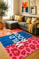 Covor, Wildleo, 80x300 cm, Multicolor