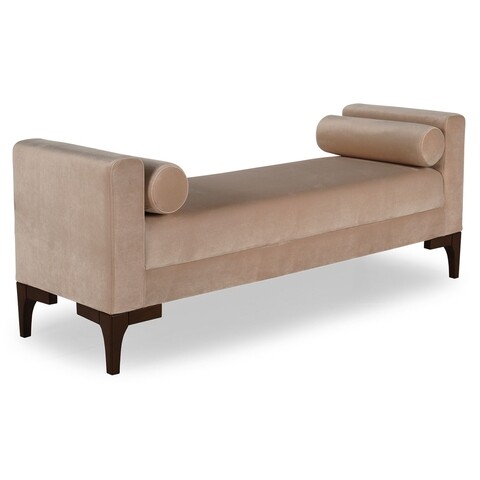Bancheta Nred, Ndesign, 162x52x58 cm, lemn, crem mezoni.ro
