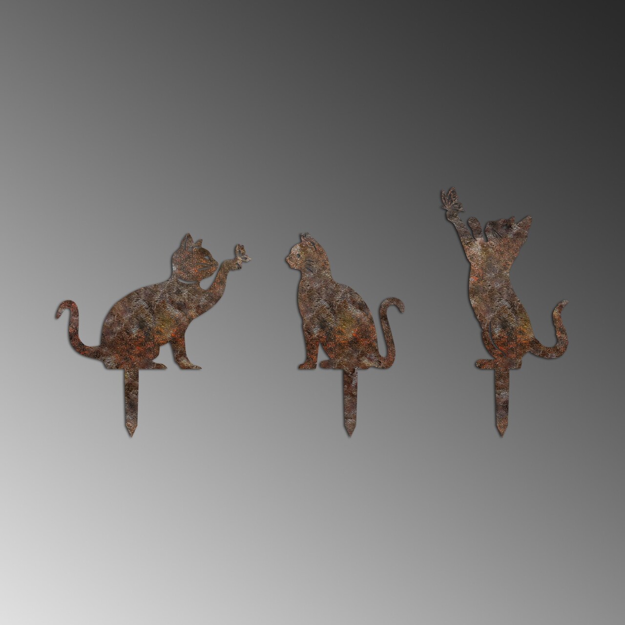 Obiect decorativ de grădină, Fam 13, Maro antichizat - imagine 5