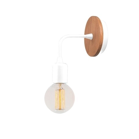 Aplica de perete Star, Maison in Design, 1 x E27, 100W, alb