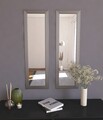 Set de oglinzi, Siam, Candy, MDF , Argintiu