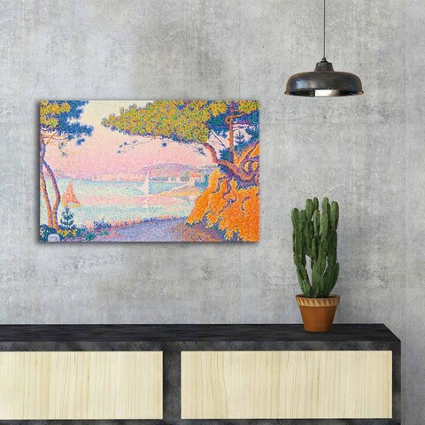 Tablou decorativ, famousart-065, canvas, dimensiune: 45 x 70 cm, multicolor