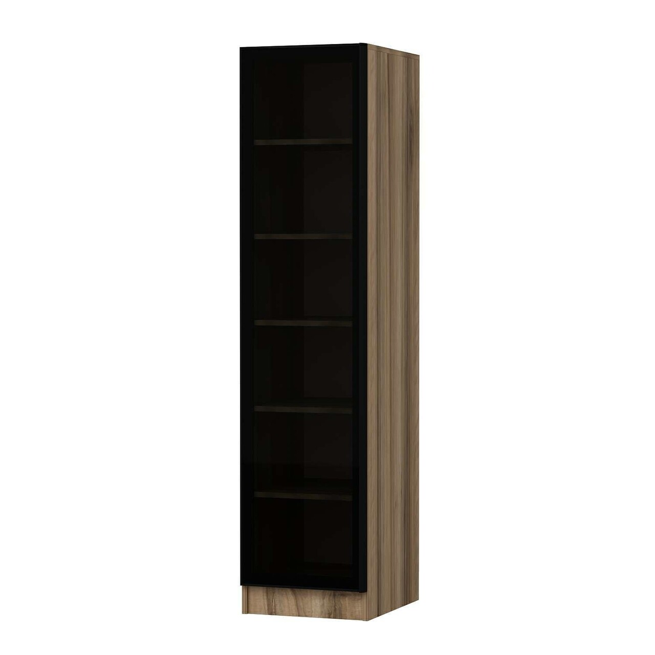 Dulap pentru haine, Minerva, Minar Kale, Nuc / Fume - 2 | YEO