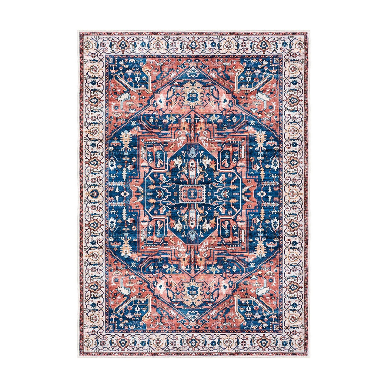 Covor (120 x 180), Kece-Fr118, 120x180 cm, Albastru - view 7