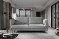 Canapea extensibila 4 locuri ELTAP, SO-REV-03NU, Revi, 215x98x92 cm, lemn/poliester, gri deschis