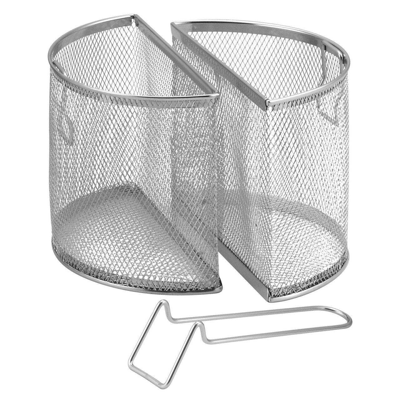 Oala pentru paste, cu 2 cosuri, inox, 22cm/6L - Zokura - imagine 4