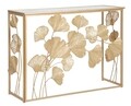 Consola Leaf, Mauro Ferretti, 108x36.5x80 cm, fier, auriu
