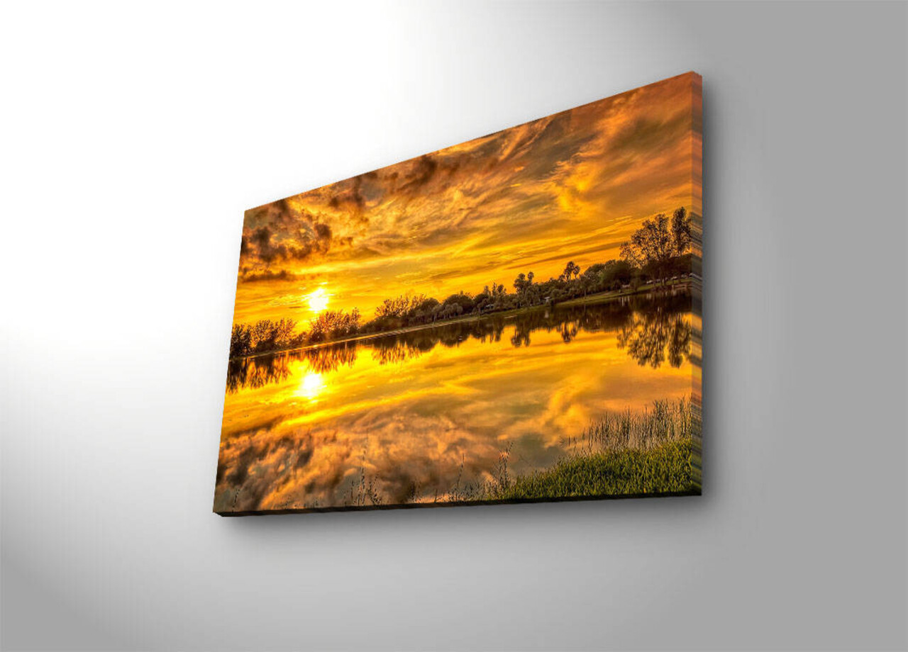 Tablou decorativ cu lumina LED, 4570DACT-38, Dimensiune: 45 x 70 cm, Multicolor - view 4