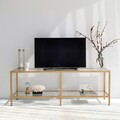 Comoda TV Basic, Neostill, 130x40x45 cm, auriu