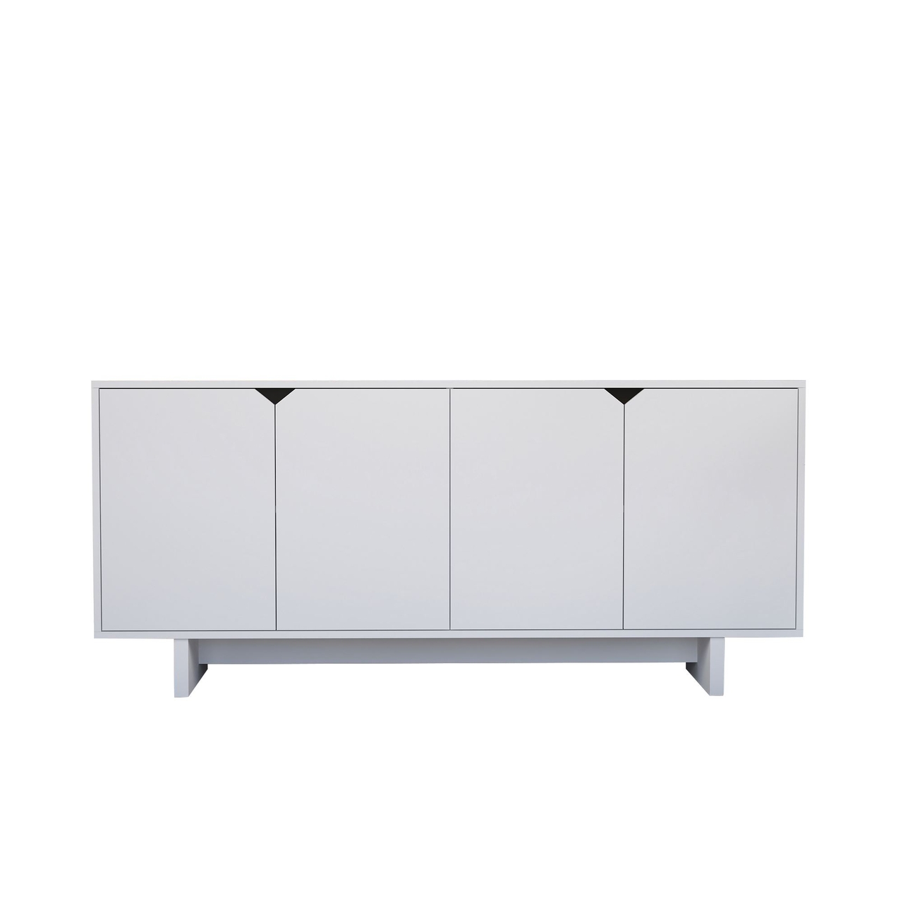 Consola, Hanah Home, Doruk, 180x80.6x40 cm, Alb - view 5