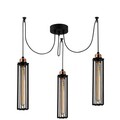 Lustra, Alby, 525NOR1457, Metal, Negru/Bronz