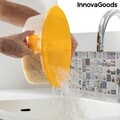 Dispozitiv pentru gatit paste la cuptorul cu microunde 4 in 1 Pastrainest, InnovaGoods, cu accesorii si retete