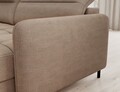 Coltar extensibil dreapta 4 locuri ELTAP, RT-20TOS, Berrto, 306x165x100 cm, lemn/poliester, maro deschis