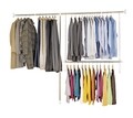 Organizator extensibil pentru haine, 3 piese, Wenko, 150 - 245 cm x 160 - 202 cm, inox/plastic