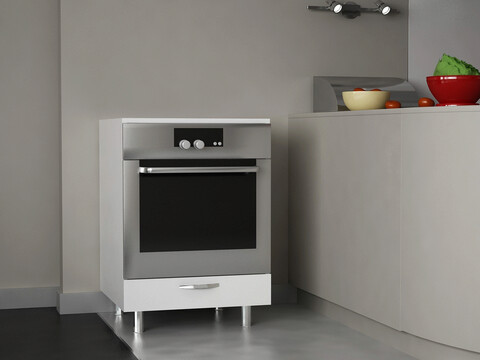 Dulap pentru bucatarie, furny home, sema, 60x85x57 cm, alb