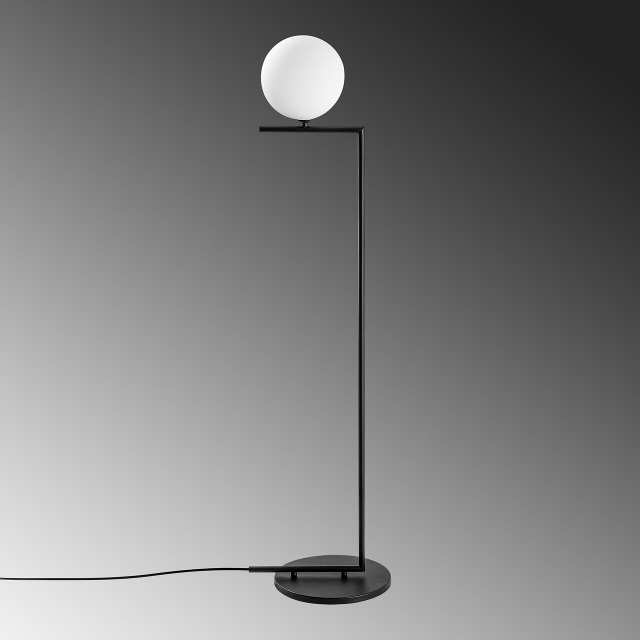 Lampadar, L'essentiel Maison, 521SHN2274, Negru - view 7