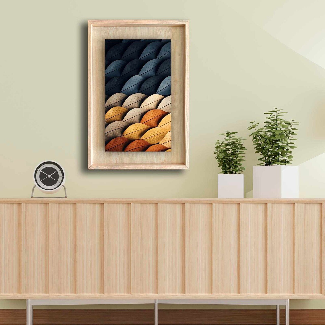 Tablou decorativ, Ahsakca, Fundal: 100% MDF de arțar (grosime: 2,7 mm) Vopsea: 100% MDF (grosime: 5 mm), Multicolor - view 2