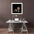 Tablou decorativ T728, Neostill, sticla temperata, 70x70 cm
