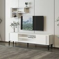 Comoda TV, Inarch, Snow Set, Alb